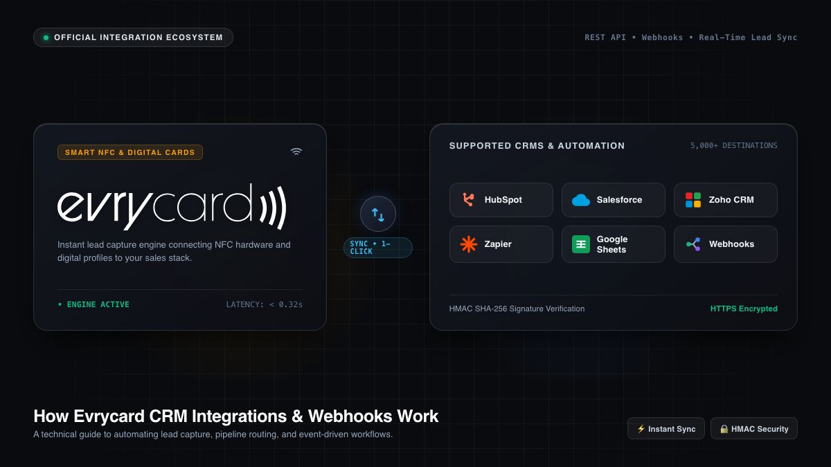 How Evrycard Crm Integrations & Webhooks Work